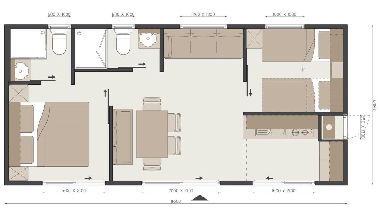 Mobile Home Kmz Selce Bagian luar foto